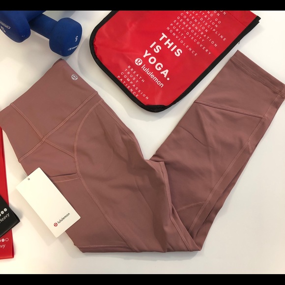 lululemon athletica Pants - NWT Lululemon All The Right Places Crop II in Fig
